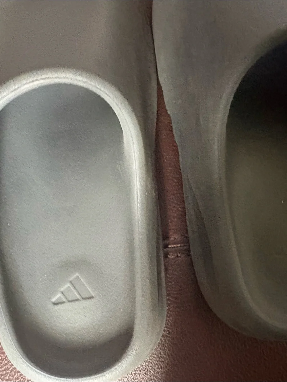 adidas Kids Black Slip-On Foam Slides